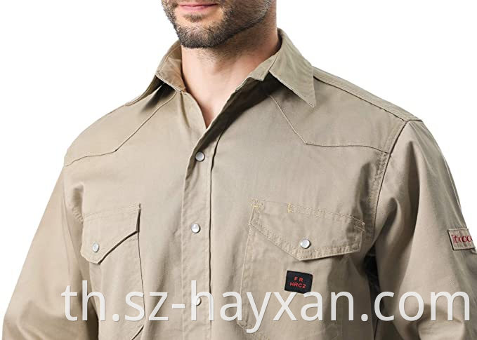 Flame Retardant Collared Shirts